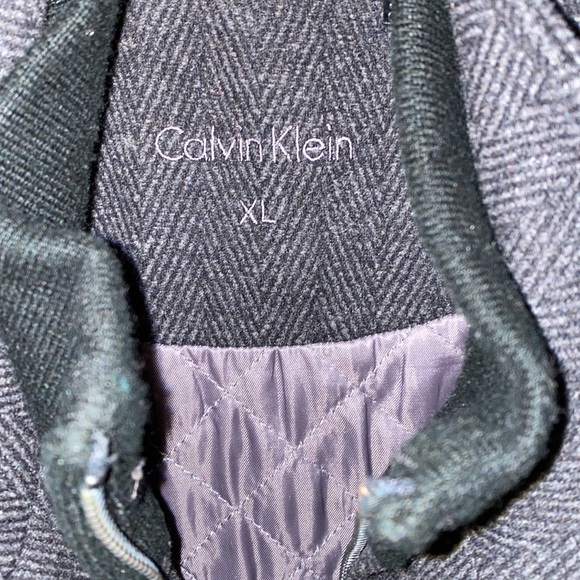 CALVIN KLEIN HEAVY JACKET Dark grey and black - Picture 2 of 8